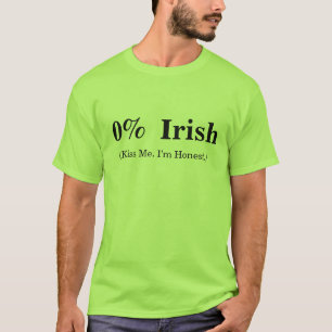 T-shirt O% Irish Honest