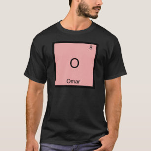 T-shirt O - Omar Chemise drôle de symbole d'élément de chi