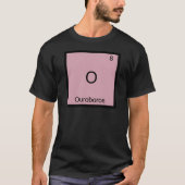 T-shirt O - Ouroboros Funny Chimie Élément Symbole Tee (Devant)