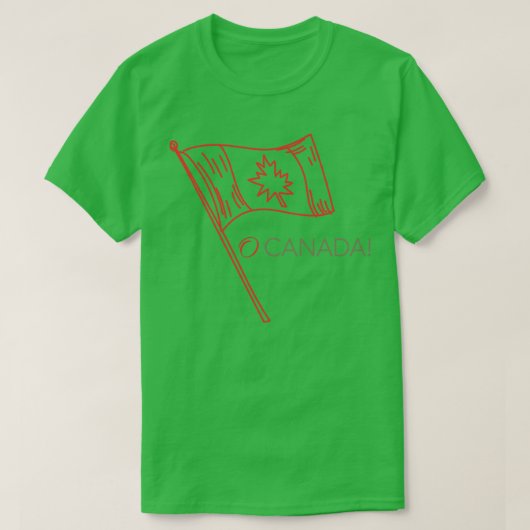 T-shirt O Pavillon du Canada (Design devant)