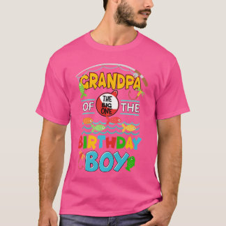 T-shirt O Poisson Ally Un Anniversaire Grand-Père De L'Ann