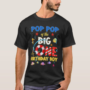 T-shirt O Poisson Ally Un Anniversaire Pop Pop De L'Annive