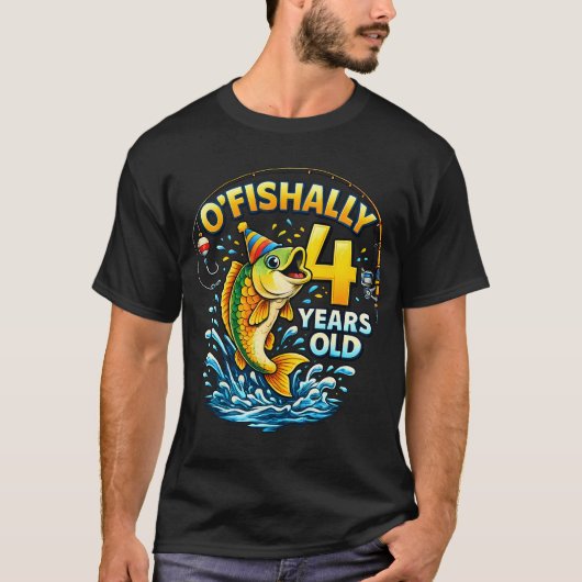 T-shirt Oâ€™Fishally 4 ans (Devant)