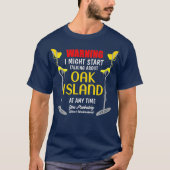 T-shirt Oak Island Metal Détection Digger Funny Premium (Devant)
