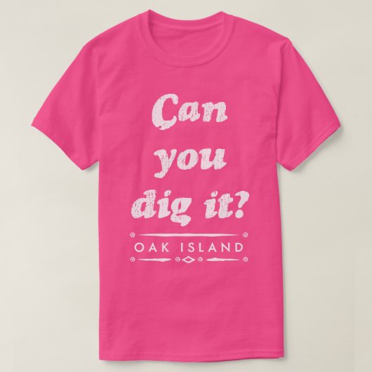T-shirt Oak Island Mystère (Design devant)