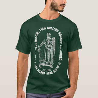T-shirt Oak Island Quarante Pieds Température Vintage Chev