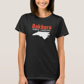 T-shirt Oakboro Caroline du Nord Usa État Amérique Voyage