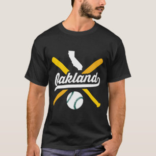 T-shirt Oakland Baseball Vintage California Pride Love Cit