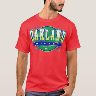 T-shirt Oakland California Hockey Retro Vintage Golden Sea
