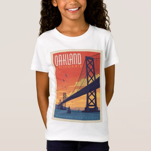 T-Shirt Oakland, Californie (Devant)