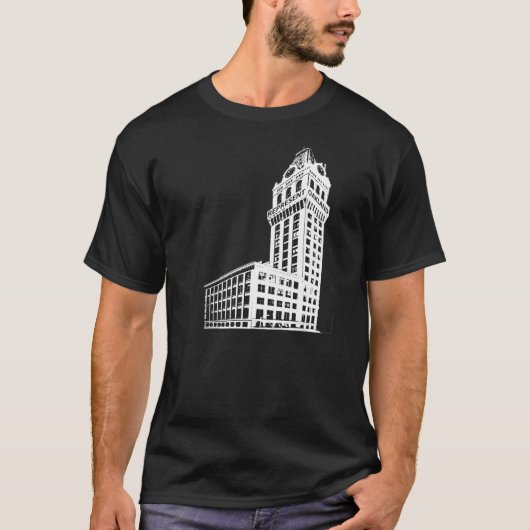 T-shirt Oakland Tribune représentent (www.repoakland.com) (Devant)