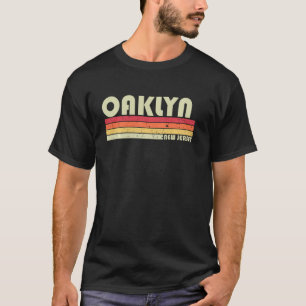 T-shirt Oaklyn Nj New Jersey Funny City Home Root  Retro 7
