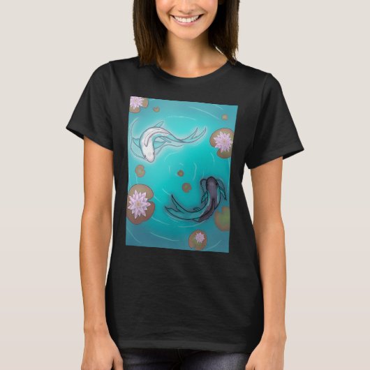 T-shirt Oasis Koi (Devant)
