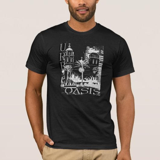 T-shirt Oasis urbain (Devant)