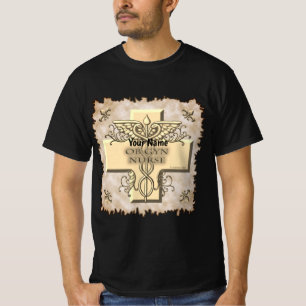 T-shirt Ob Gyn Nurse cross Caduceus