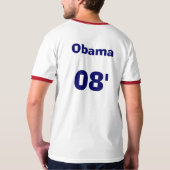 T-shirt Obama 08 (Dos entier)