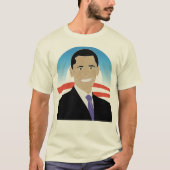 T-shirt Obama '08 Organic T (Devant)