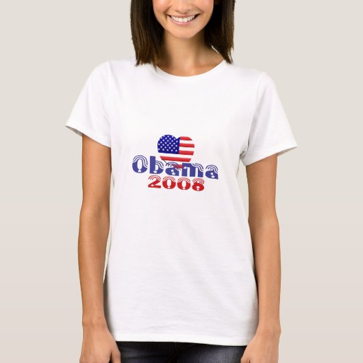 T-shirt Obama 2008 (Devant)
