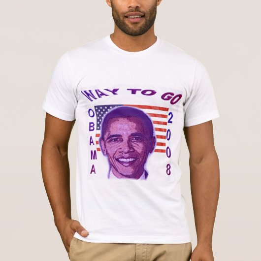 T-shirt OBAMA 2008 (Devant)