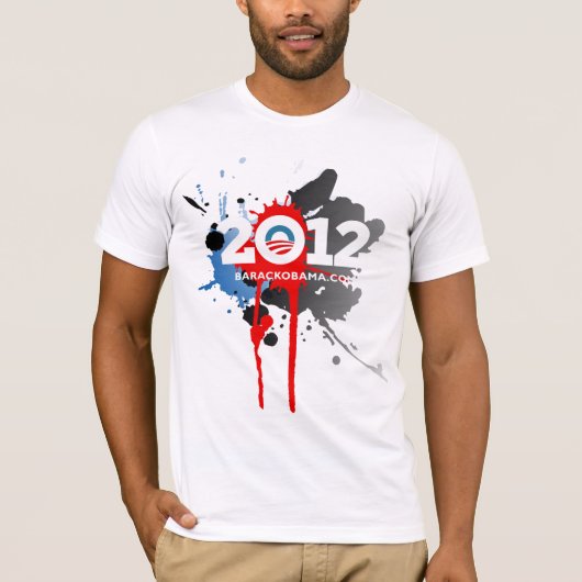 T-shirt Obama 2012 (Devant)