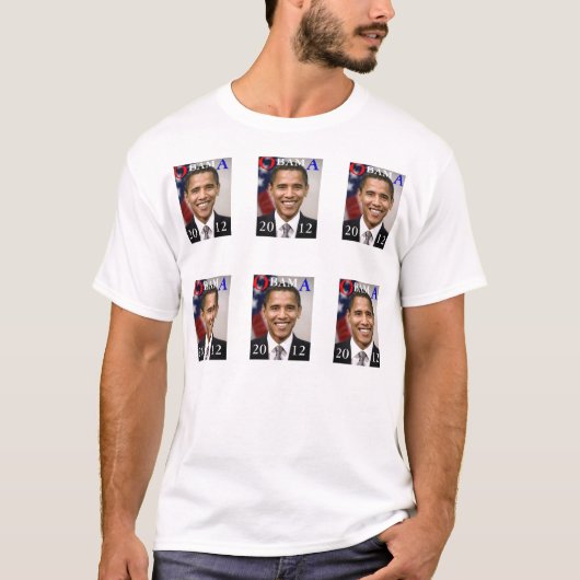 T-SHIRT OBAMA 2012 (Devant)