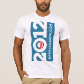 T-shirt Obama 2012 (Devant)
