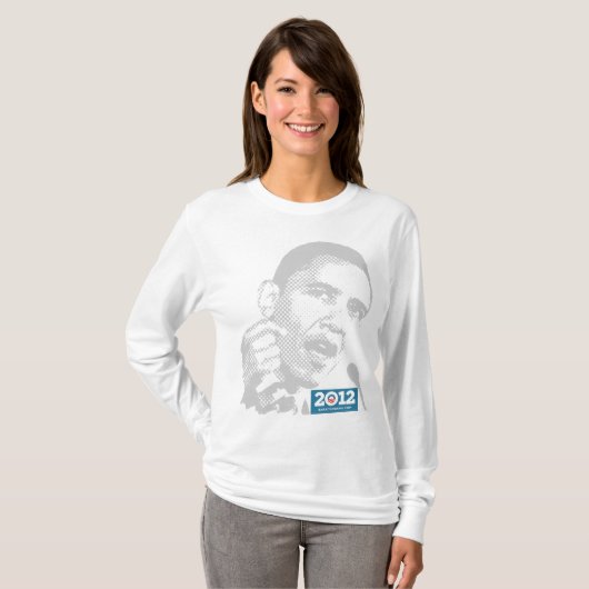 T-shirt Obama 2012 (Devant entier)