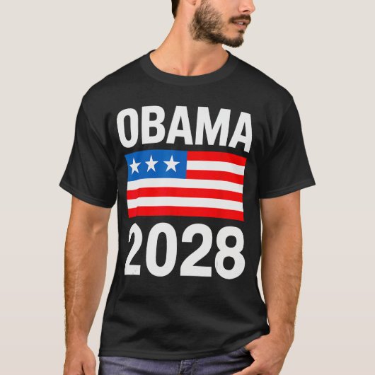T-shirt Obama 2028 2 (Devant)