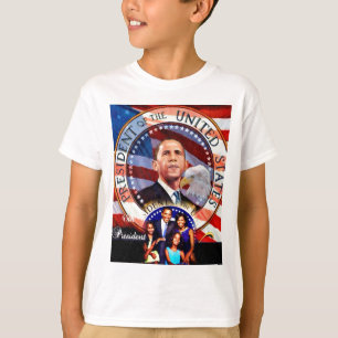 T-shirt Obama, 45e président des États-Unis_