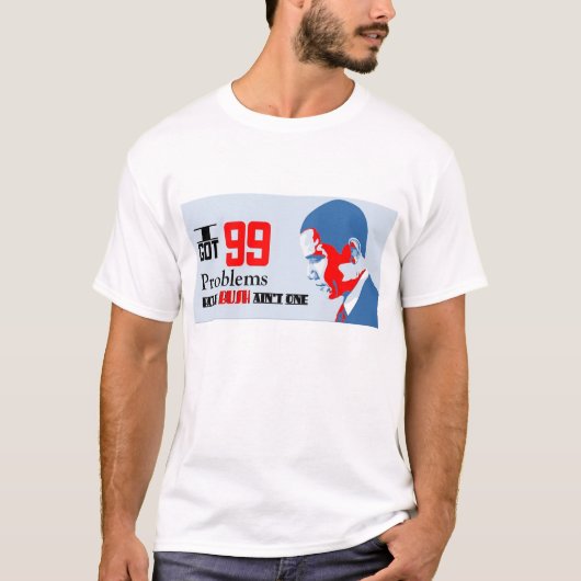 T-shirt obama 99problems (Devant)