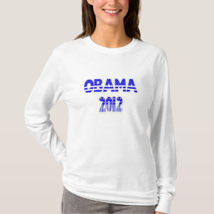 T-shirt Obama a ton dos 2012 long vernis