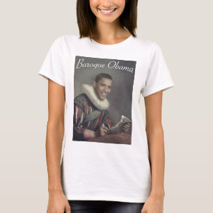 T-shirt Obama baroque