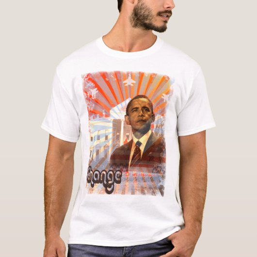 T-shirt Obama - Changement (Devant)