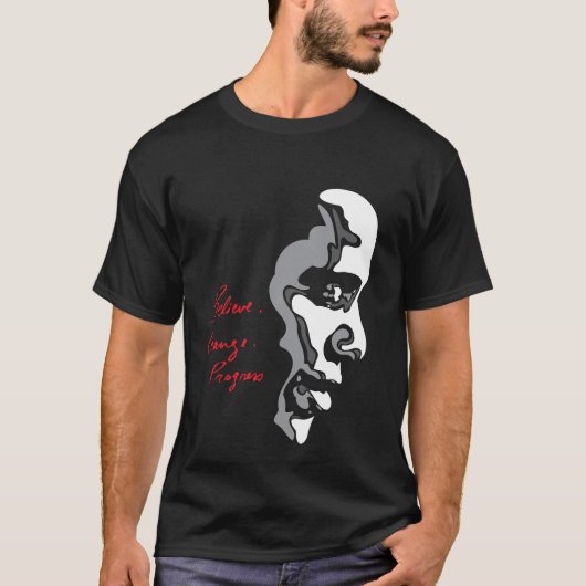 T-shirt Obama : Croyez (Devant)