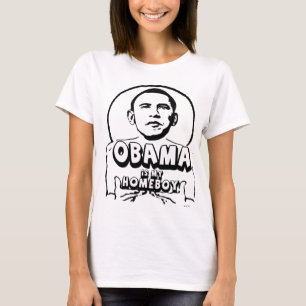 T-shirt Obama est mon homeboy