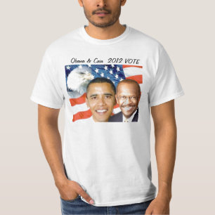 T-shirt Obama et Cain 2012_