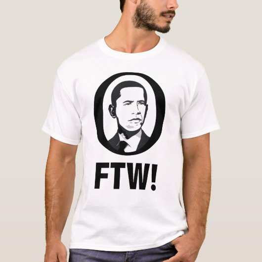 T-shirt Obama FTW (Devant)