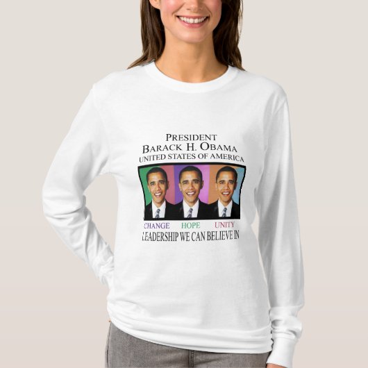 T-SHIRT OBAMA GAGNE L'ELECTIO ! (Devant)