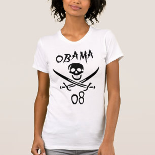 T-shirt OBAMA gai 08 {Blackbeard}