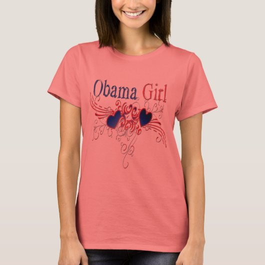 T-shirt Obama Girl (Devant)
