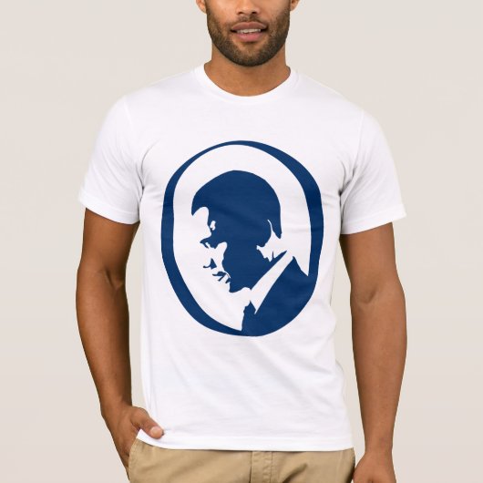 T-shirt Obama le grand O (Devant)