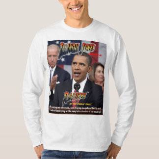 T-shirt Obama l'ILLINOIS JONES - voleurs de la confiance