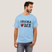 T-shirt Obama m'aime (Devant entier)