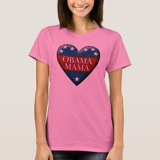 T-shirt obama mama (Devant)