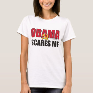 T-shirt Obama m'effraye - customisé