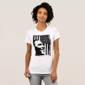 T-shirt Obama noir et blanc (Devant entier)