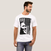 T-shirt Obama noir et blanc (Devant entier)