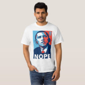 T-shirt Obama NOPE (Devant entier)