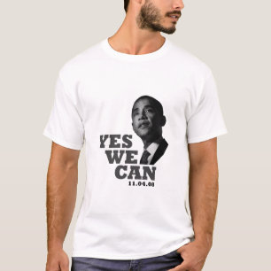 T-shirt Obama - oui nous pouvons