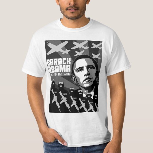 T-shirt Obama….Plus de la même chose (Devant)